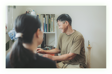 一人ひとりに合わせた丁寧なヒアリング